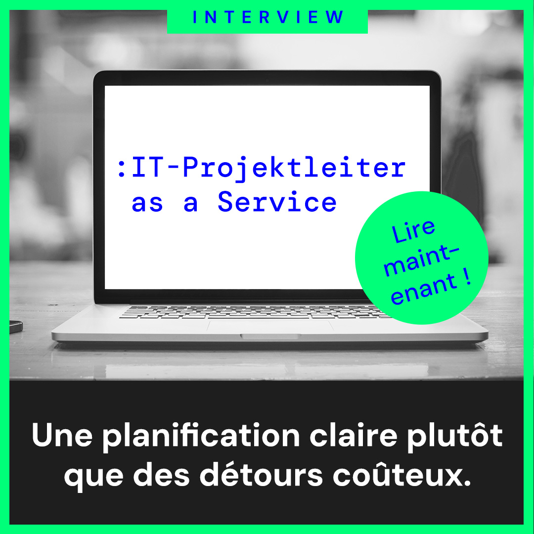 Les projets IT ne échouent pas à cause de la technologie