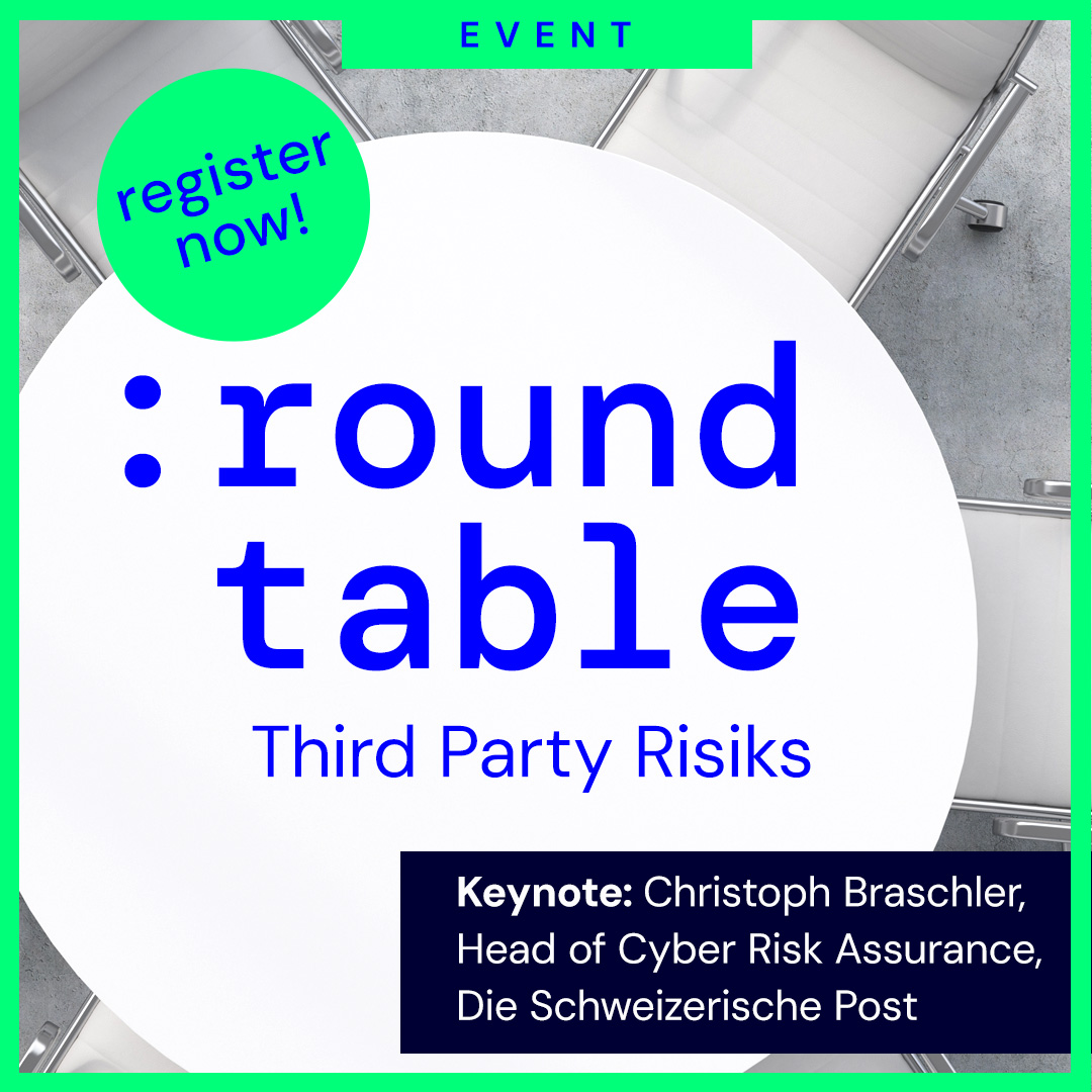 BNC Roundtable Yverdon: Third Party Risks