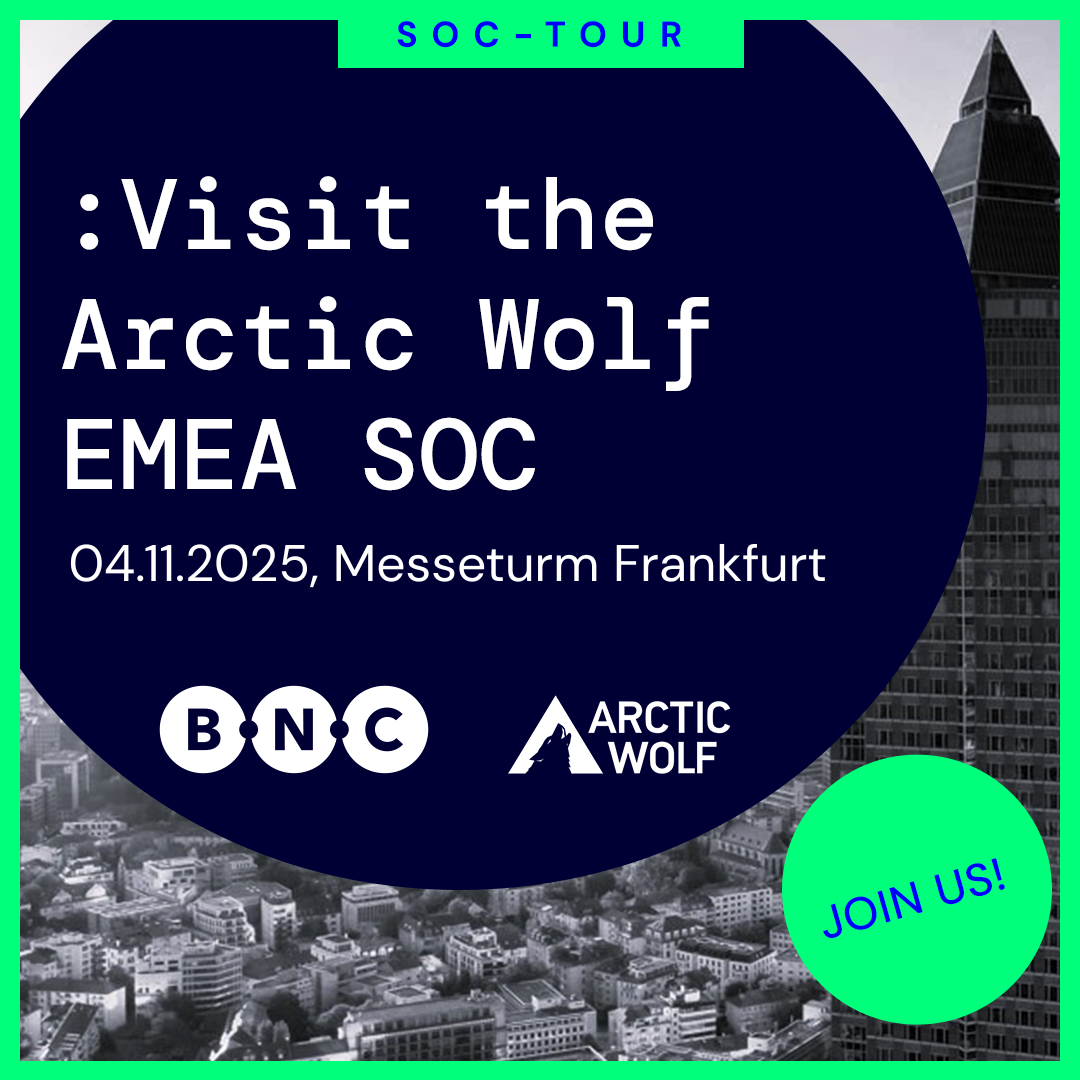 SOC Tour nach Frankfurt mit Arctic Wolf